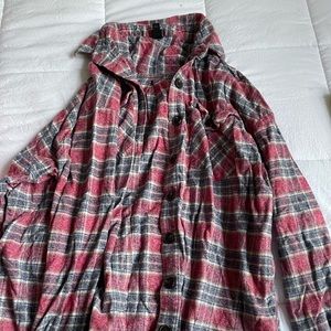 Oversized flannel
